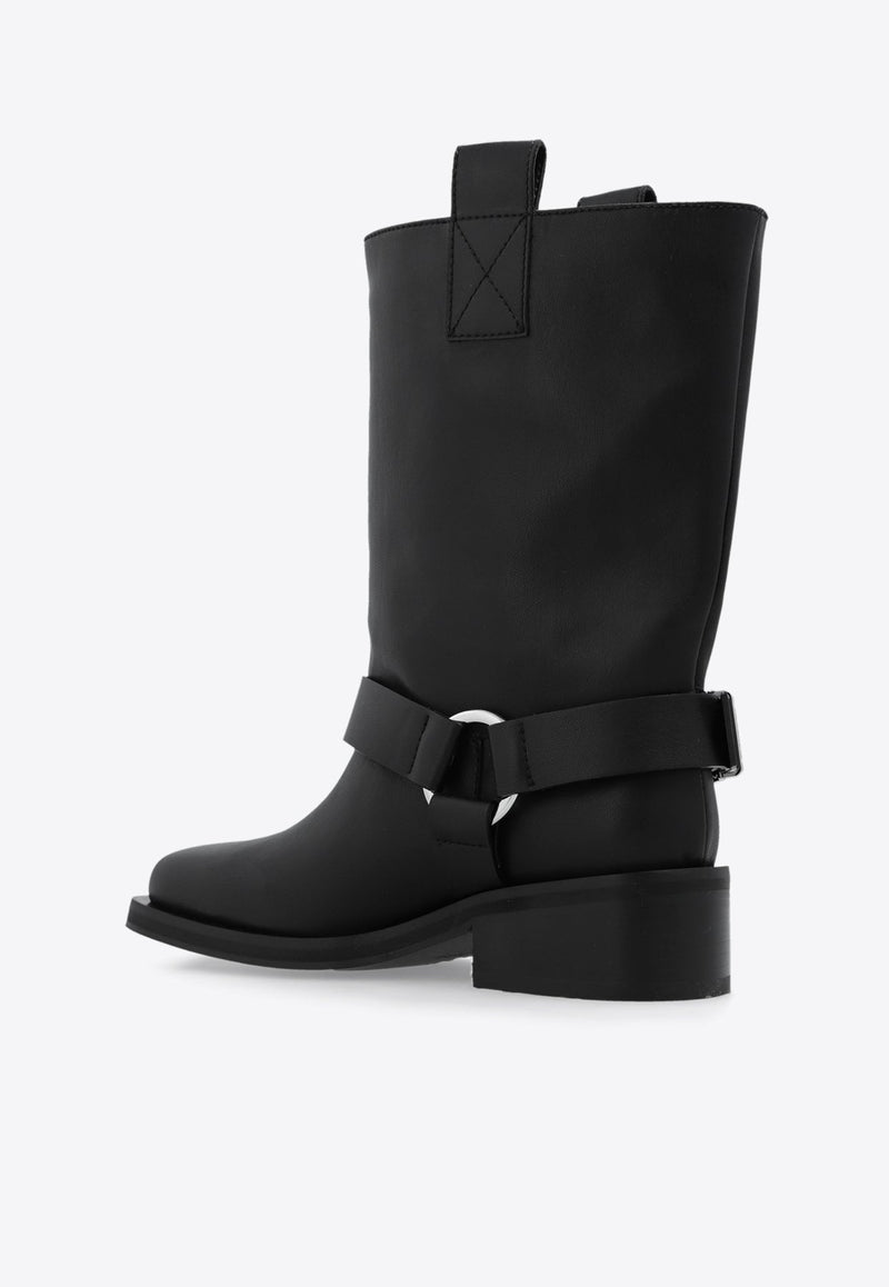 Buckle Biker Boots