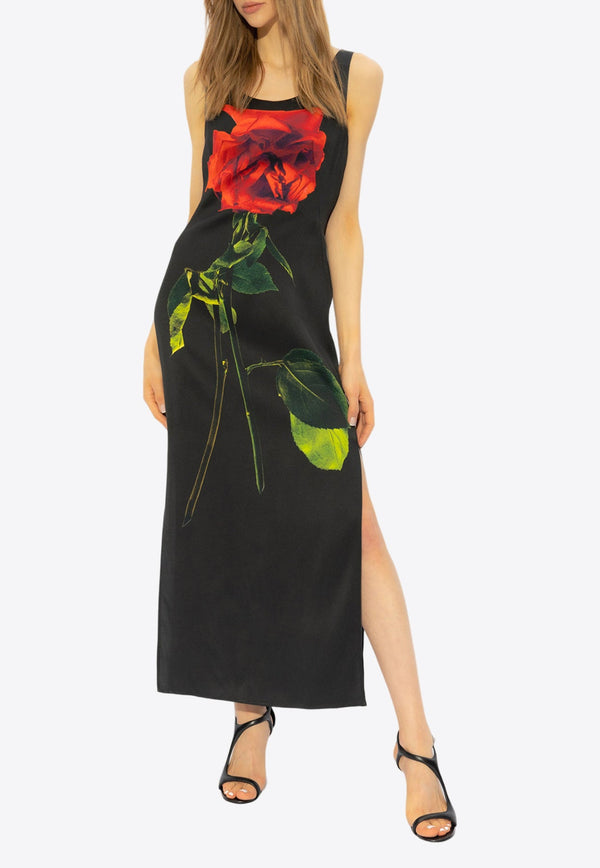 Shadow Rose Maxi Dress
