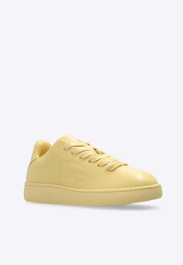 Box Leather Low-Top Sneakers