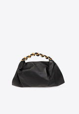 Medium Swan Calf Leather Shoulder Bag