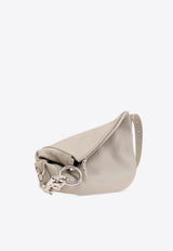 Small Knight Grained Leather Shoulder Bag