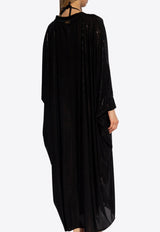 Semi-Sheer Kaftan Maxi Dress