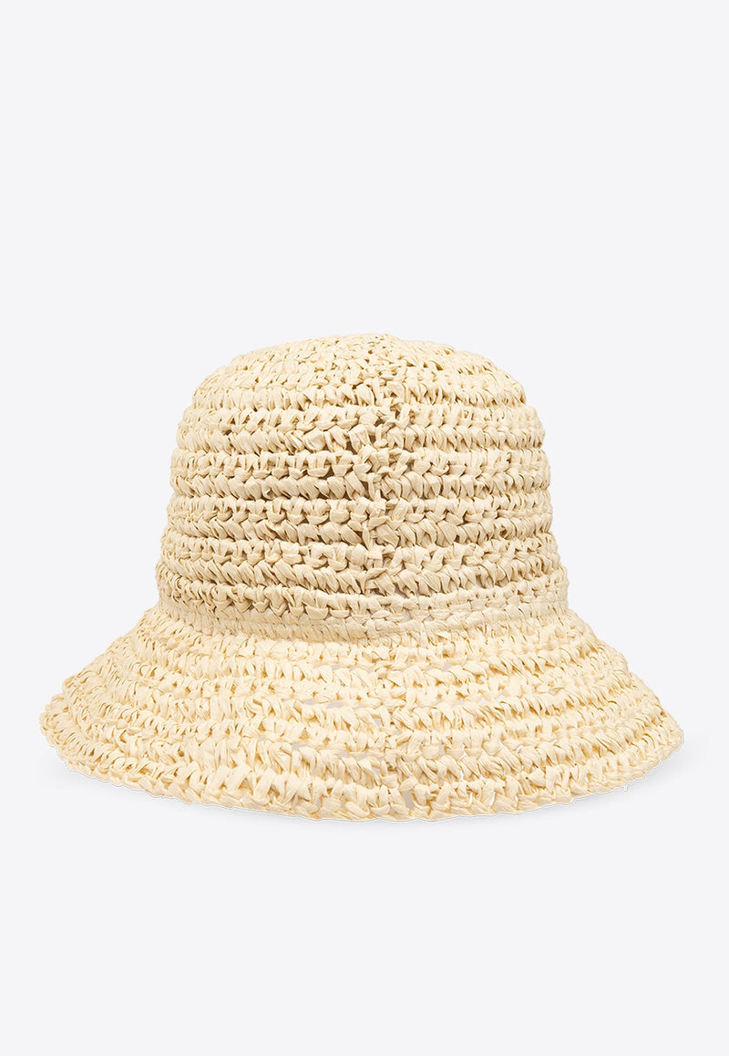 Summer Straw Bucket Hat