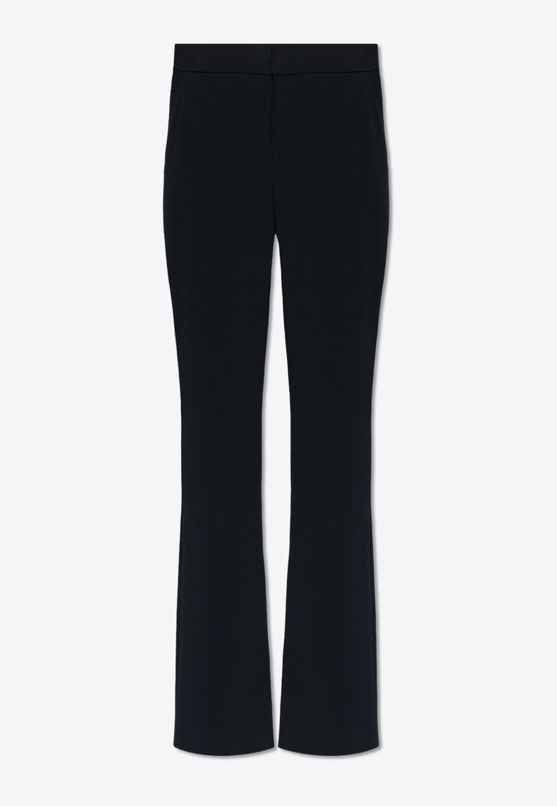 Flared Crepe Pants