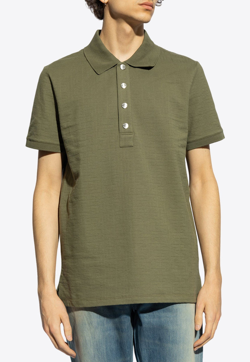 Monogram Jacquard  Polo T-shirt