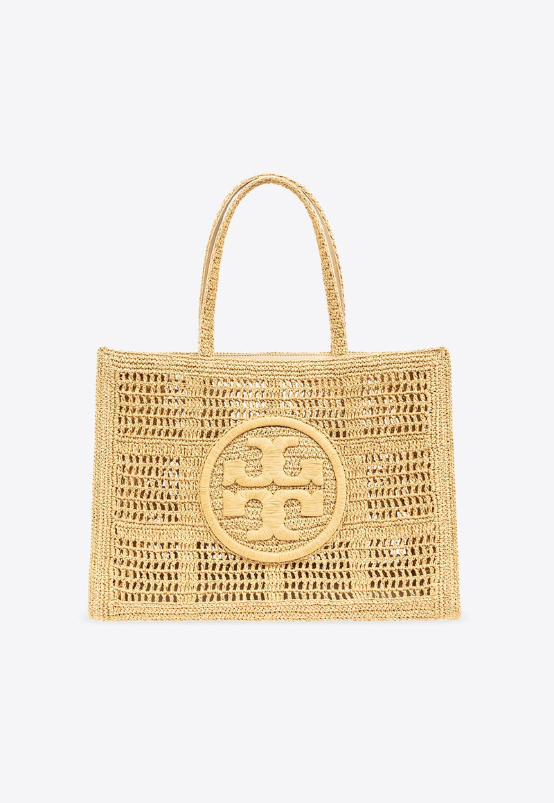 Large Ella Woven Tote Bag