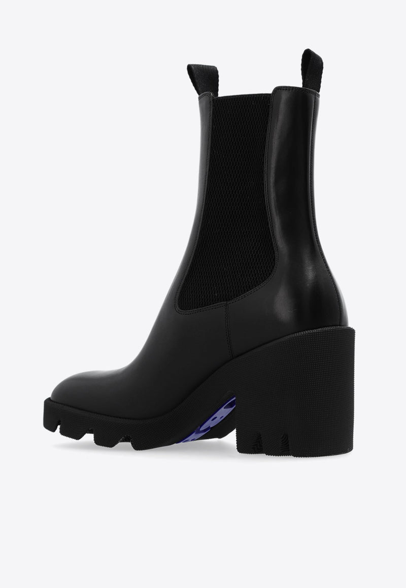 Stride 85 Leather Chelsea Heeled Boots