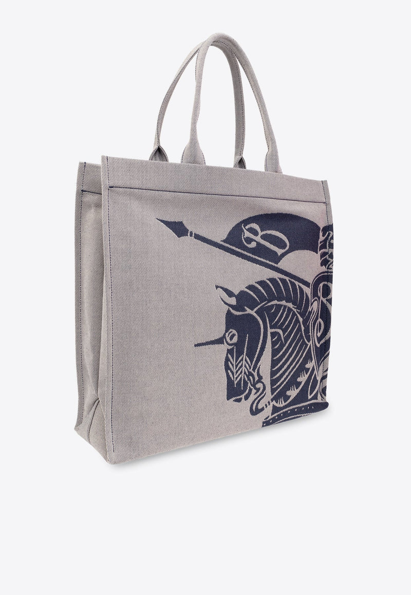 Medium EKD Embroidered Tote Bag