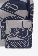 Medium EKD Embroidered Tote Bag