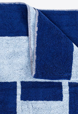 Logo Jacquard Beach Towel