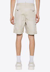 Paint Splatter Cargo Shorts