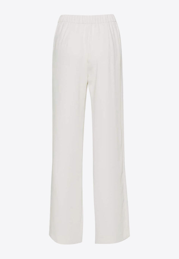 Classic Crepe Straight Pants