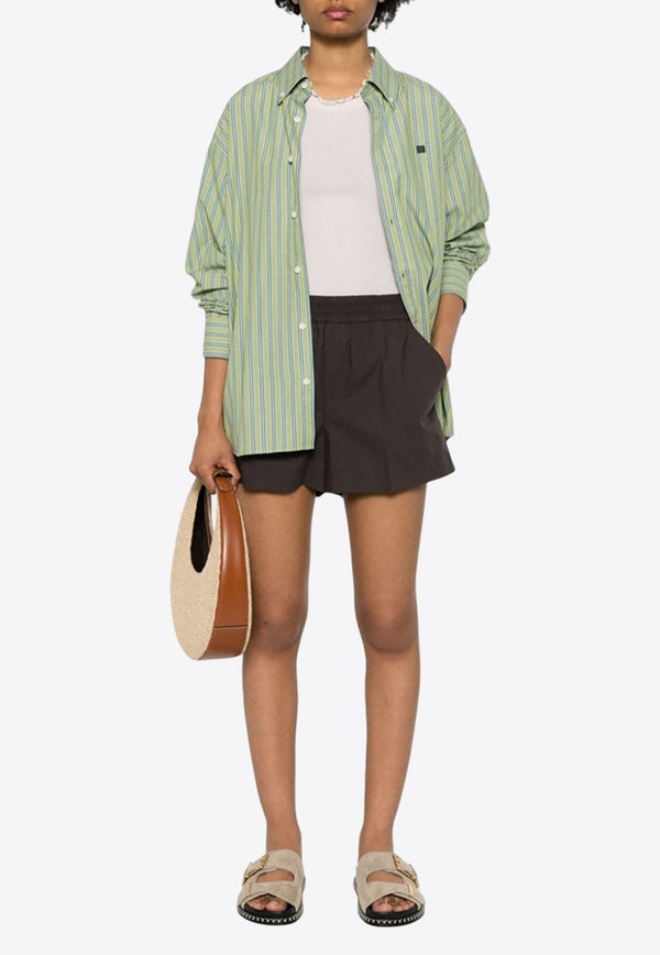 Elasticated Poplin Shorts