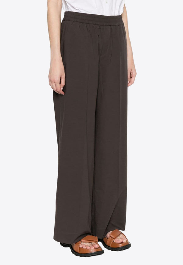 Elasticated Straight Pants