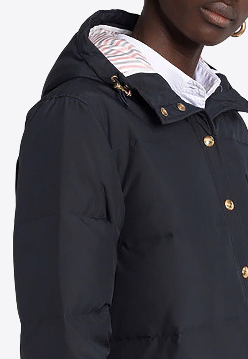 4-bar Stripes Padded Parka