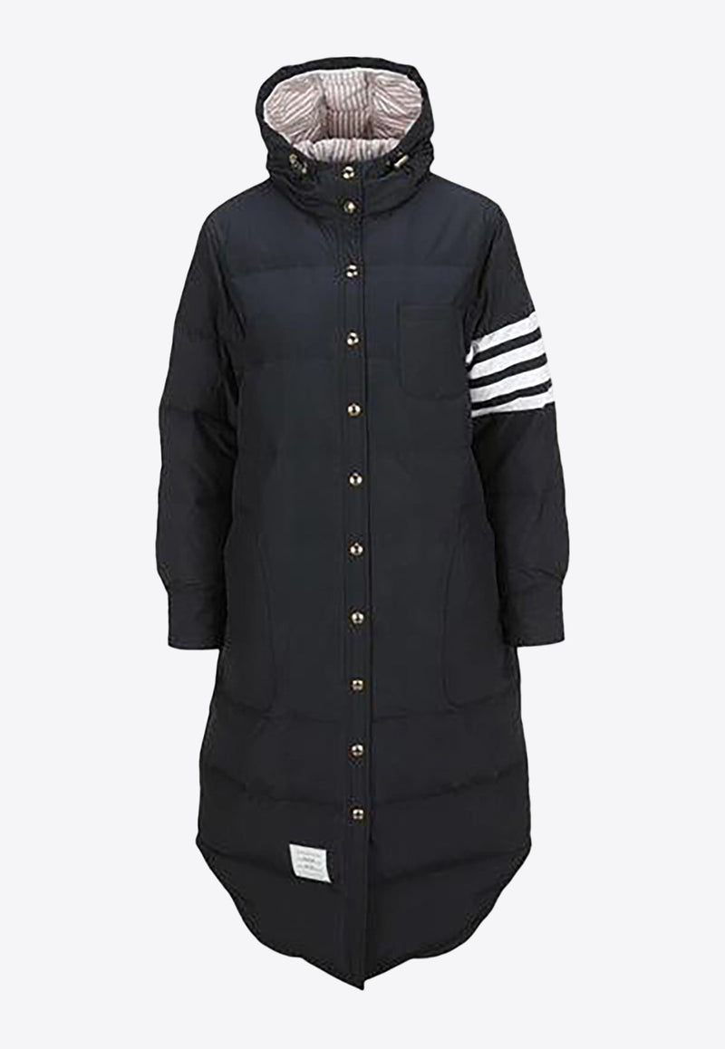 4-bar Stripes Padded Parka