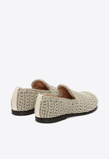 Crochet Knit Loafers