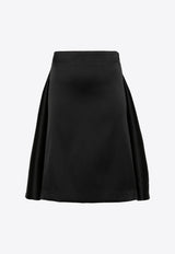 Layered Mini Flared Skirt