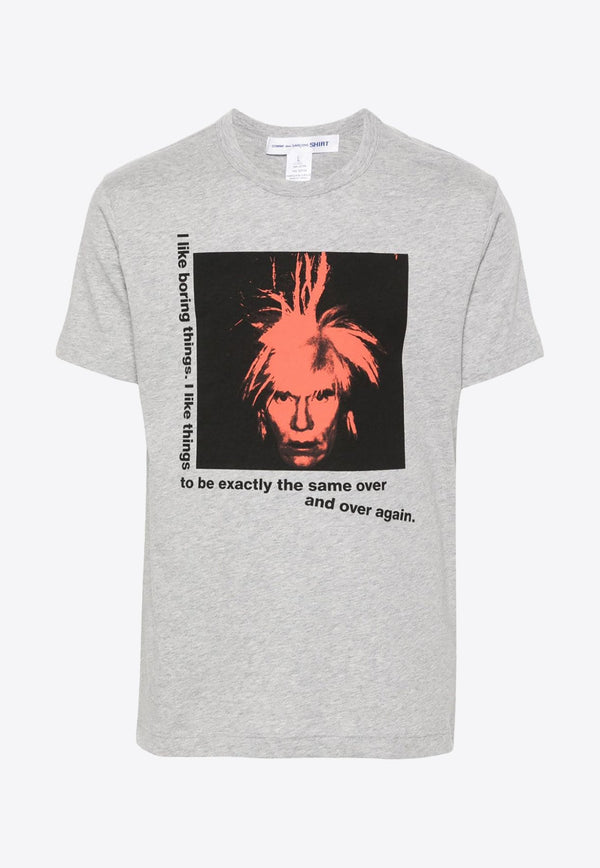 Andy Warhol Graphic Print T-shirt