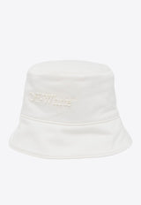 Bookish Logo-Detail Bucket Hat