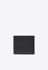 Logo Lettering Leather Wallet