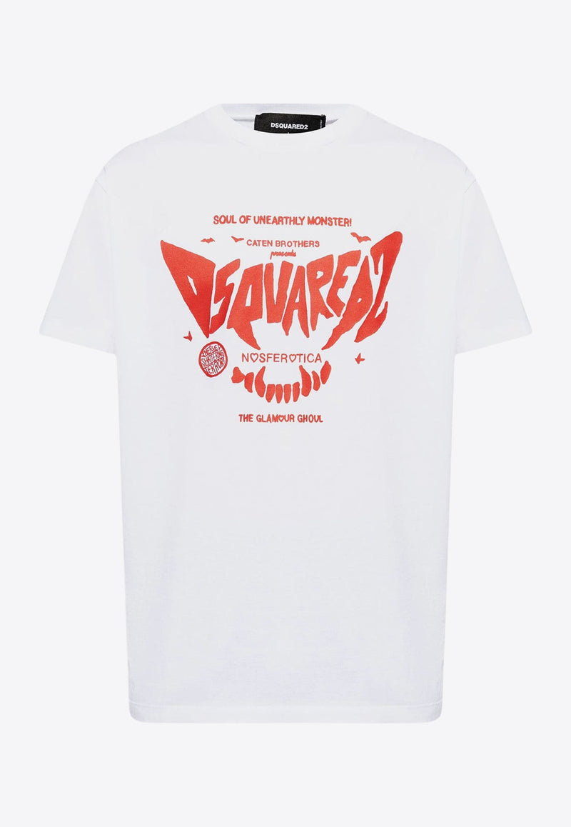 Bloody Logo Crewneck T-shirt