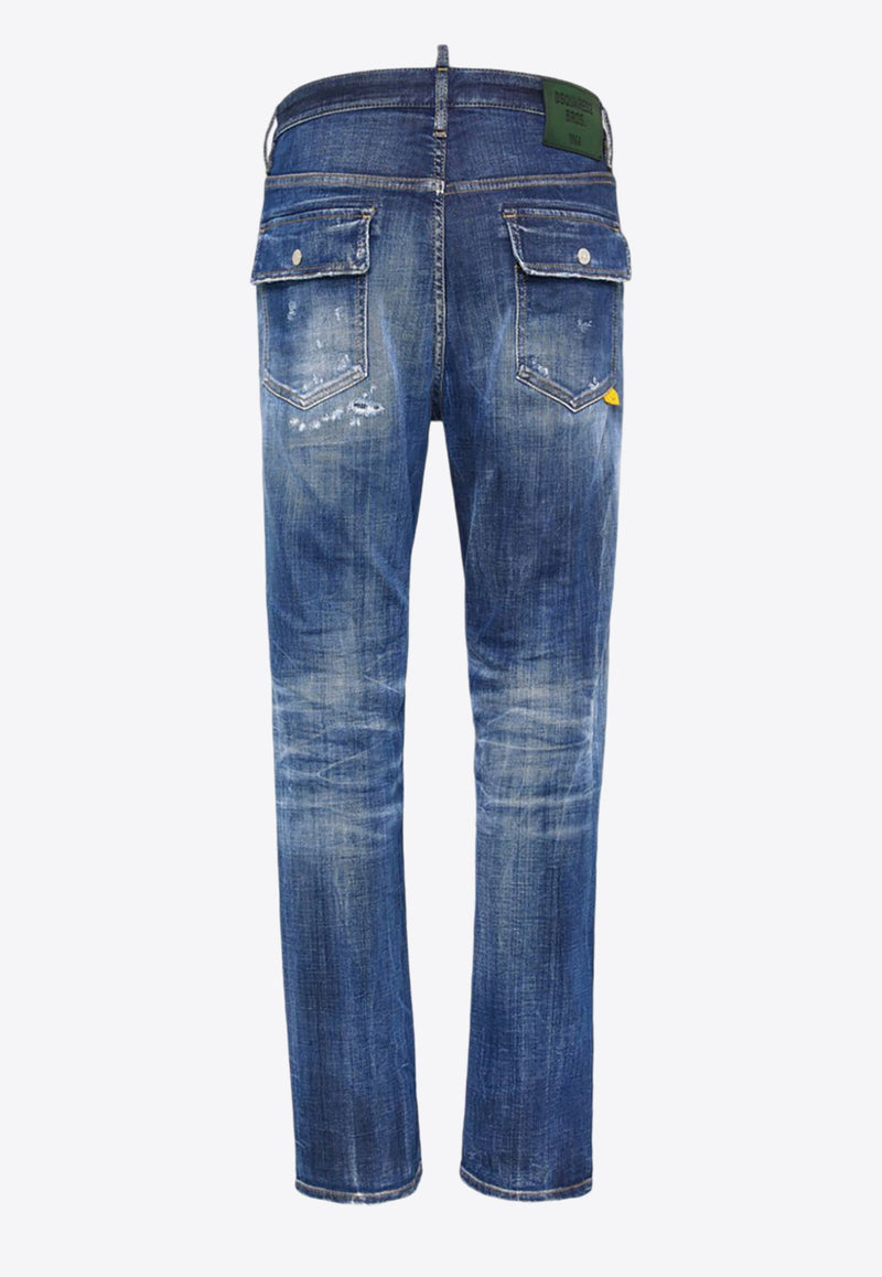 642 Medium Heritage Fisherman Wash Jeans