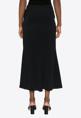 Katae Flared Midi Skirt