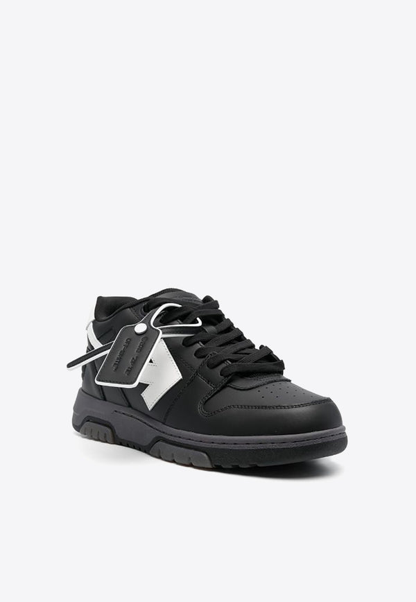 Out of Office Paneled Leather Sneakers
