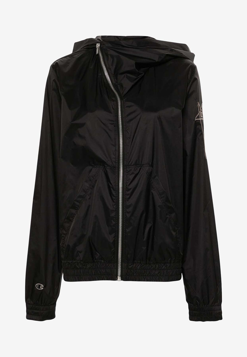 Pentagram Logo Zip-Up Jacket