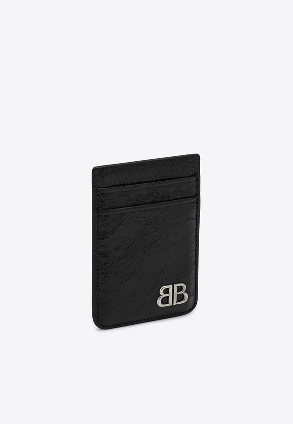 BB Logo Nappa Leather Cardholder