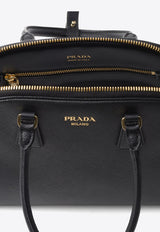 Medium Saffiano Leather Shoulder Bag