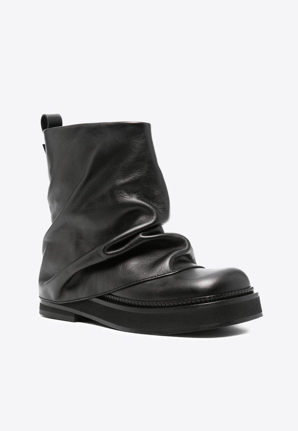 Mini Robin Combat Ankle Boots