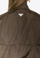 Triangle Logo Windbreaker Jacket