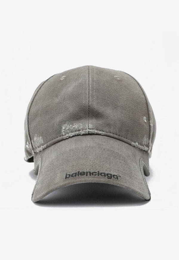 Logo Distressed Cap