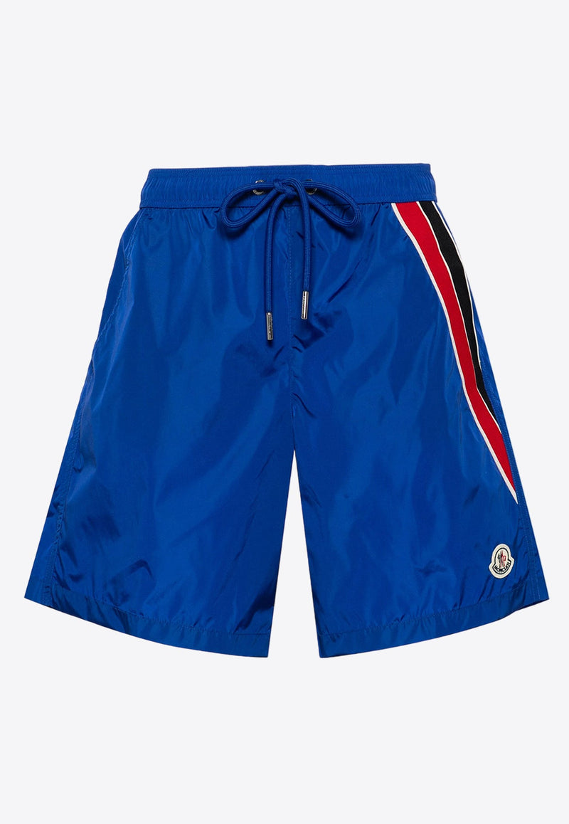 Logo Patch Swim Shorts