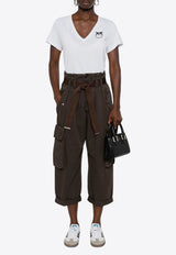 Ronfare Cropped Cargo Pants