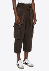 Ronfare Cropped Cargo Pants