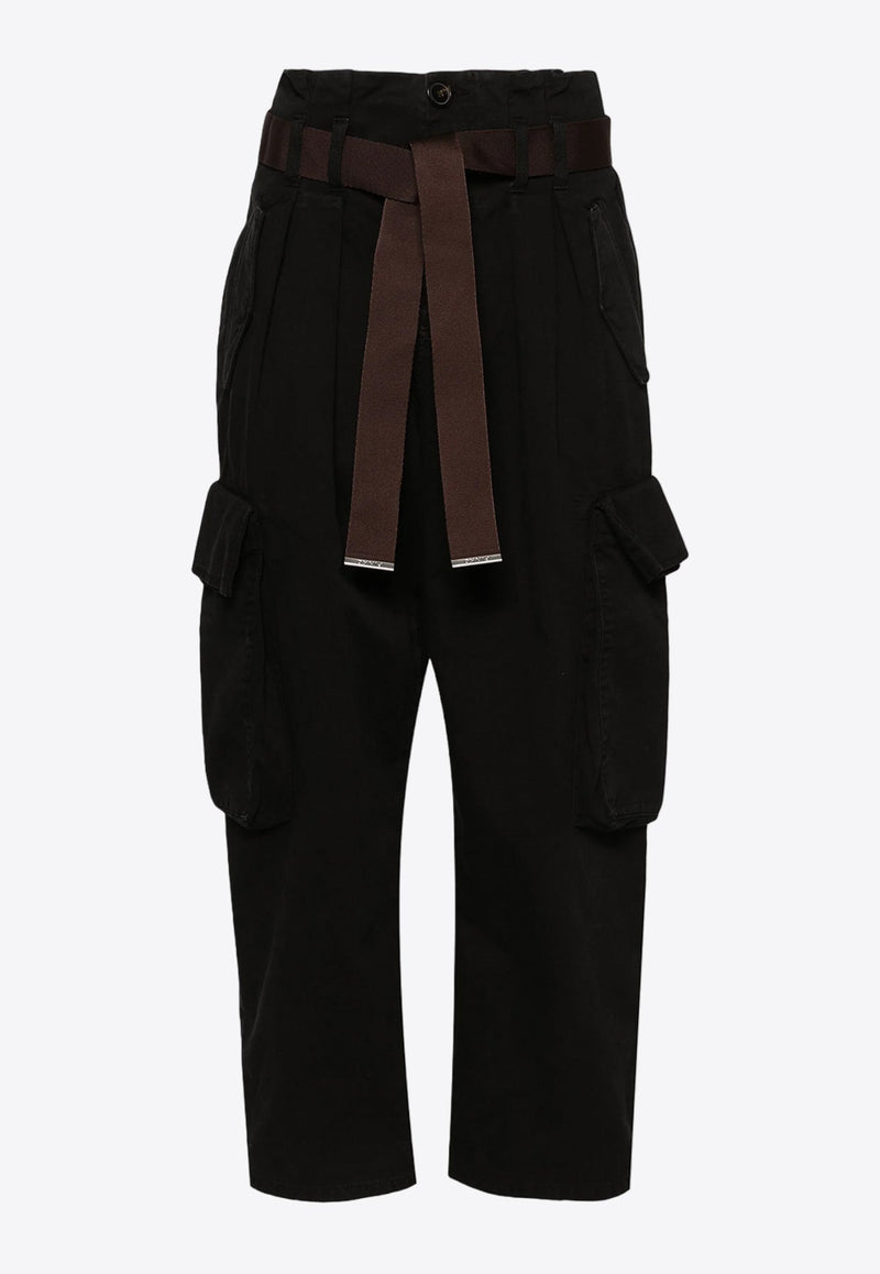 Ronfare Cropped Cargo Pants