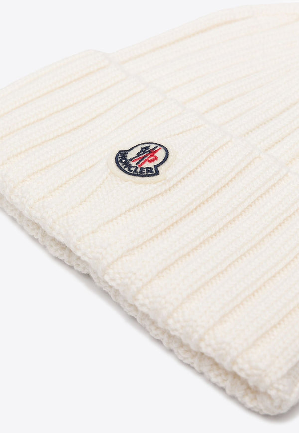 Logo Patch Wool Beanie