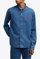 Ami De Coeur Long-Sleeved Denim Shirt