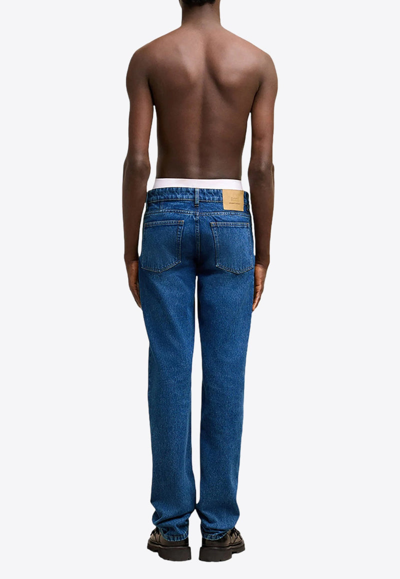 Classic Straight-Leg Jeans