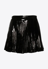 Godot Sequined Mini Skirt