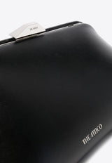 Mini Midnight Leather Clutch Bag