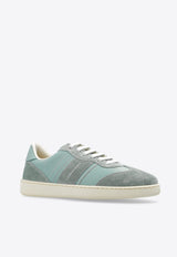 Achille Leather and Suede Sneakers