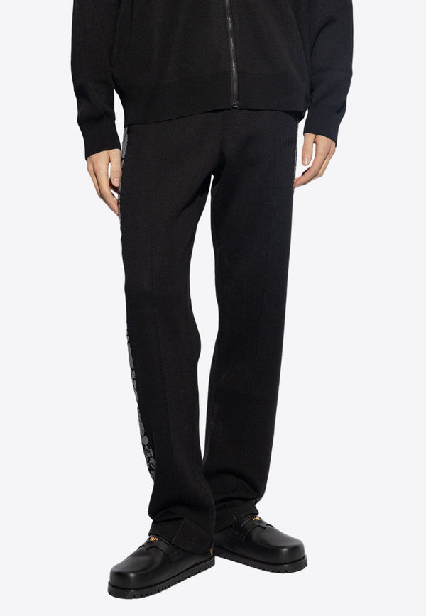 Barocco Jacquard Straight Pants