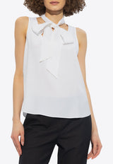 Decorative Tie Sleeveless Top