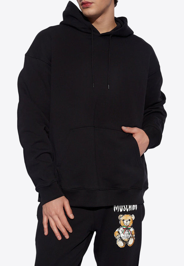 Logo Print Drawstring Hoodie