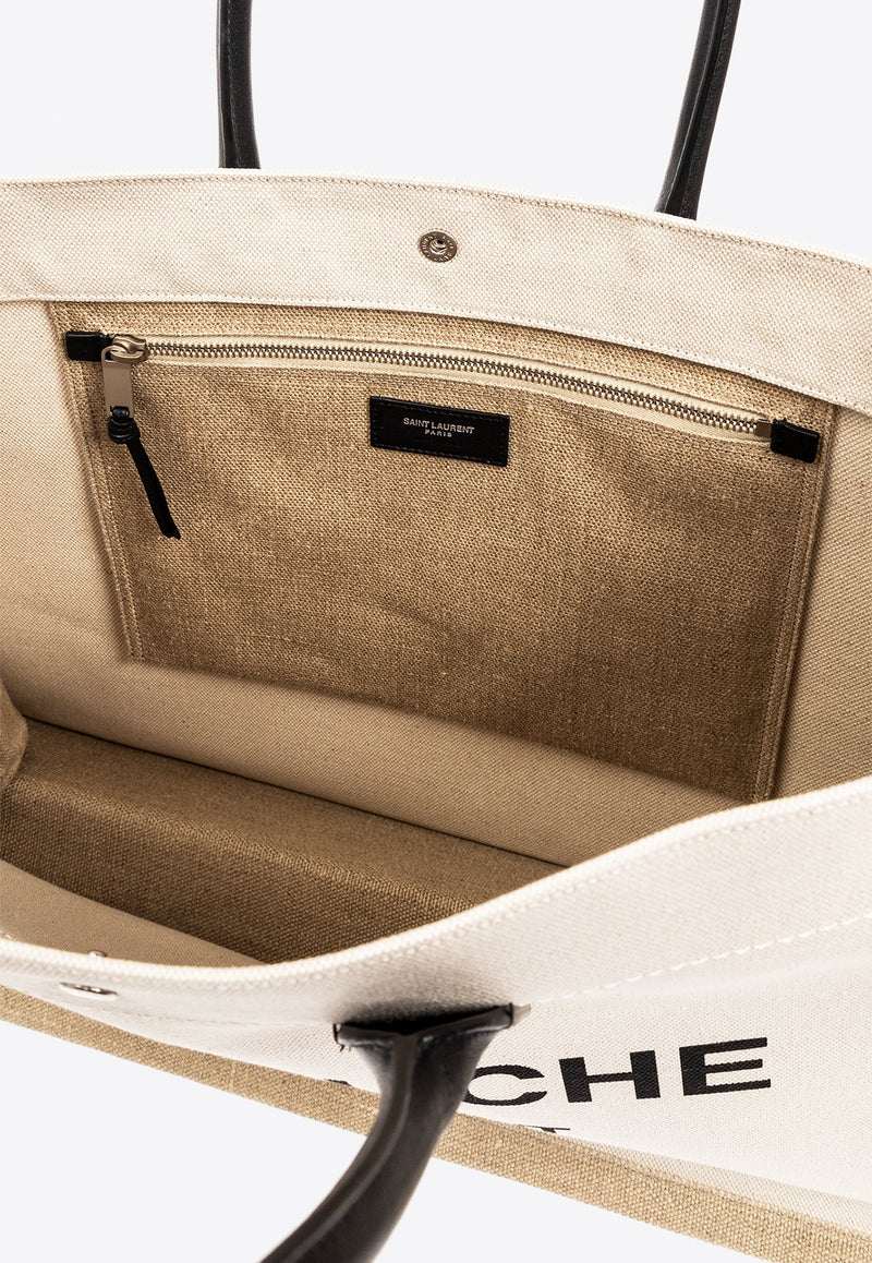 Rive Gauche Leather Tote Bag