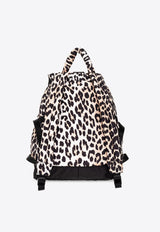 Leopard Print Backpack